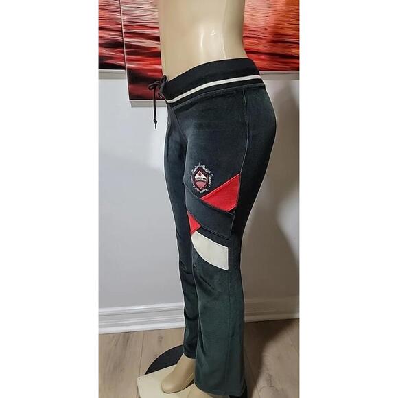 Rocawear Vintage Velour Velvet Size S Women's RARE Sweatpants Patchwork #X - Picture 7 of 11